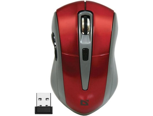 Мышь беспроводная Defender Accura MM-965 красный